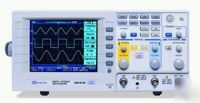 Instek GDS806C 60 mhz color digital oscilloscope dso