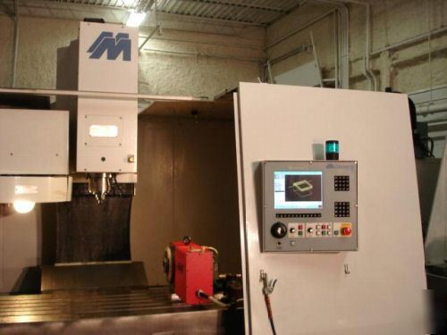 Milltronics VM25 cnc vertical machining center haas 4TH