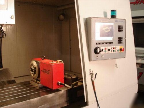 Milltronics VM25 cnc vertical machining center haas 4TH