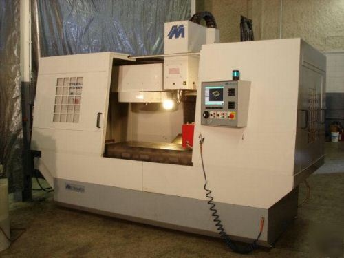 Milltronics VM25 cnc vertical machining center haas 4TH