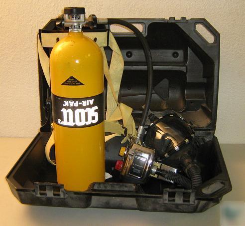 Scott 2216 psi air-pak, presur-pak ii (2), mask