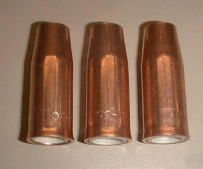 3 gas nozzles f/century welders p/n 334-203-000