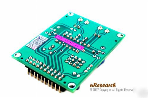 Mini-12BIT-dac (12-bit digital analog) basic stamp, pic