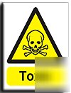Toxic sign-adh.vinyl-300X400MM(wa-119-am)