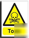 Toxic sign-adh.vinyl-300X400MM(wa-119-am)