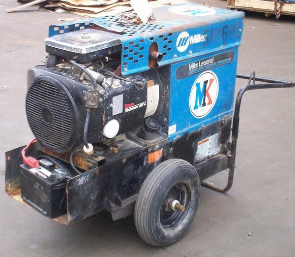 Miller legend gas welder ac/dc power generator set 