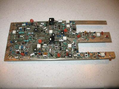 Tektronix 465 oscilloscope teardown vertical preamp bd.