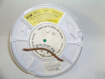 Edwards est 6251B-003 base aux. relay smoke detector