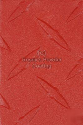 New 1 lb blood red texture powder coating ( )