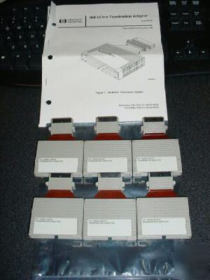 6 pieces hewlett packard 100KOHM termination adapter