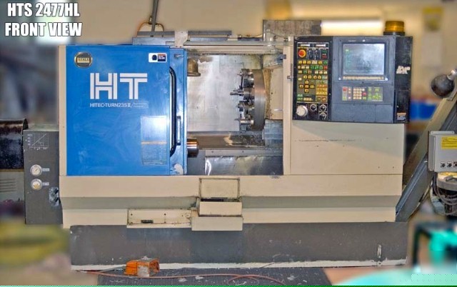 Cnc lathe, hitachi-seiki ht-23SII seiki multi