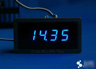 3Ã‚Â½ digital blue led dc 0~Ã‚Â±20V volt panel meter