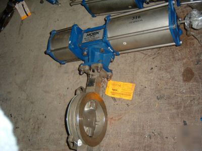 6â€ keystone k-lok butterfly valve with morin actuator