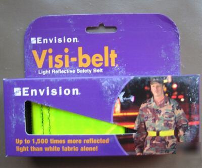 New green yellow light reflective safety belt 31