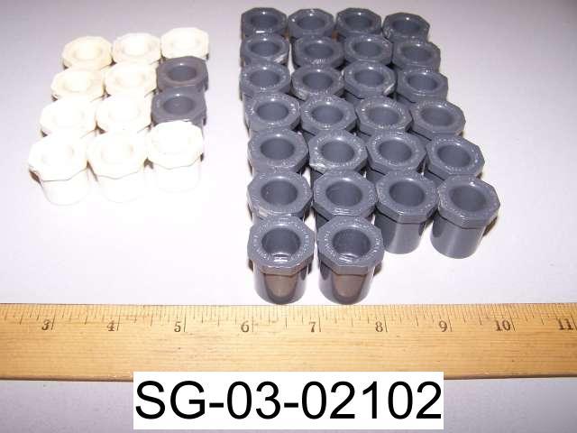 New spears 1/2X1/4 pvc spgxsoc reducer bushings (38)