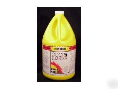 Pro's choice odor eliminator - 4 x 1 gallon case