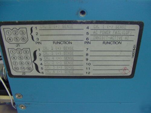 Qualidyne switching power supply 10084 4 channel dc 