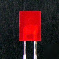 Red 5MM x 2MM rectangular leds pack of 50