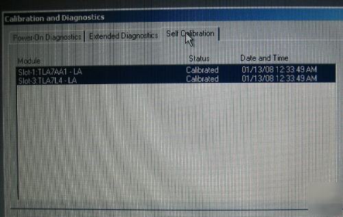 Tektronix TLA715 logic analyzer + TLA7AA1+tla 7L4 + opt