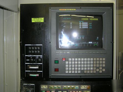 1994 hitachi seiki HG400 ii w/fanuc 15M very nice 