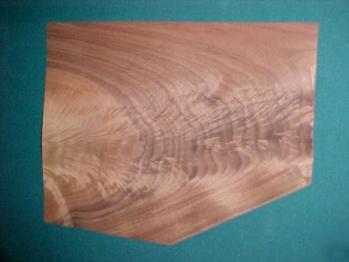 Black walnut crotch veneer wood lumber 2 sheets 