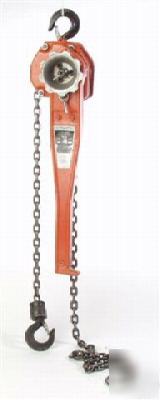 New heavy duty lever chain hoist 1,650 lbs all 