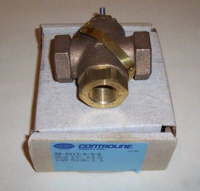 New siebe vb-9313-000-4-6 valve 3/4 in. 3 way mixing. 