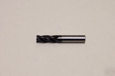 New - usa solid carbide tialn coated end mill 4FL 1/16
