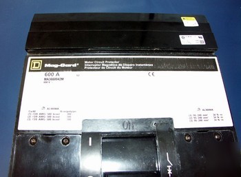 Square d MA36600 construction circuit breaker 600V nos