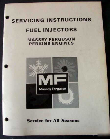 Massey ferguson tractor perkins engine manual