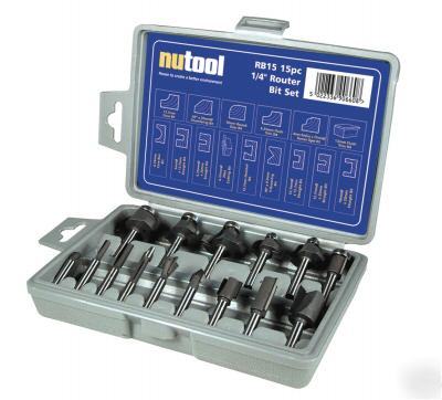 New nutool robust 15 piece 1/4