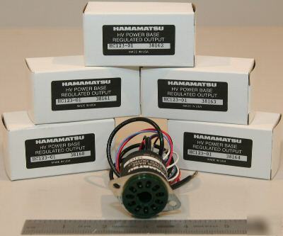 New 5 hamamatsu p.s. for photomultiplier tube HC123-01 