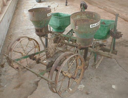 Oliver two row 3PH corn planter