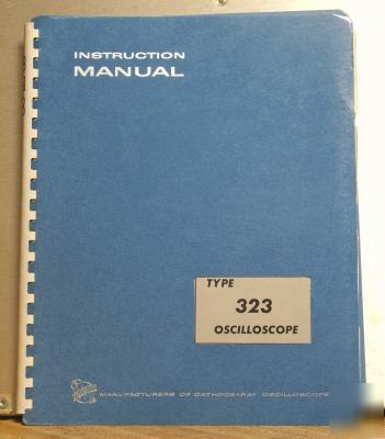 Tek tektronix 323 original service/operating manual