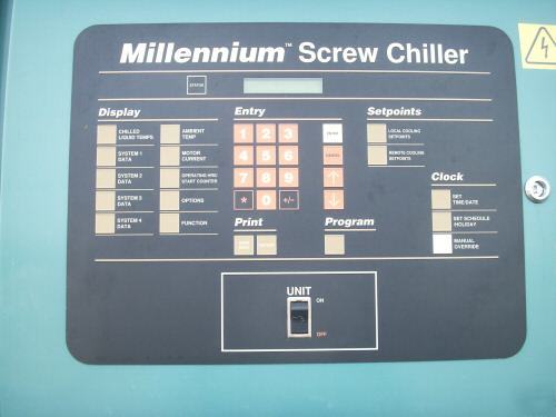 ** 2003 york 140 ton millennium liquid screw chiller **