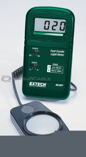 Extech 401027 pocket foot candle light meter