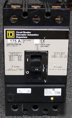 Square d KAP361756154 600 volt 175 amp $289.00