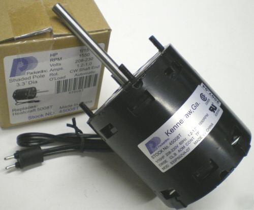 New bohn refrigeration beverage cooler fan motor 5008T 