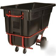 Rubbermaid forkliftable tilt truck pockettilt no reserv