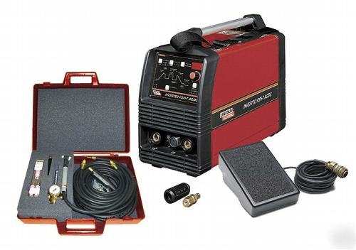 Lincoln invertec V205-t tig welder one-pak K2350-2