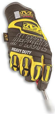 Mechanix m-pact 2 gloves yellow medium