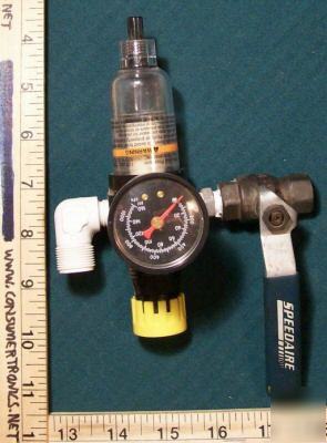 Speedaire 4Z030C pneumatic air regulator assembly