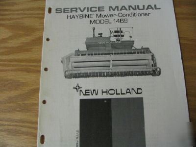 New holland 1469 mower conditioner operators manual