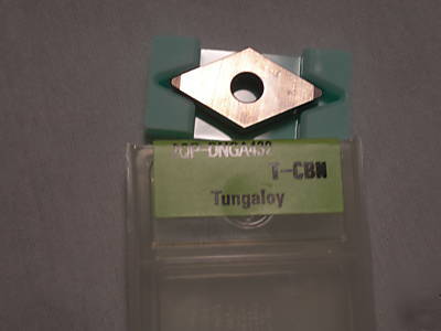 New 1 pc. tungaloy 2QP DNGA432 cbn insert n.r