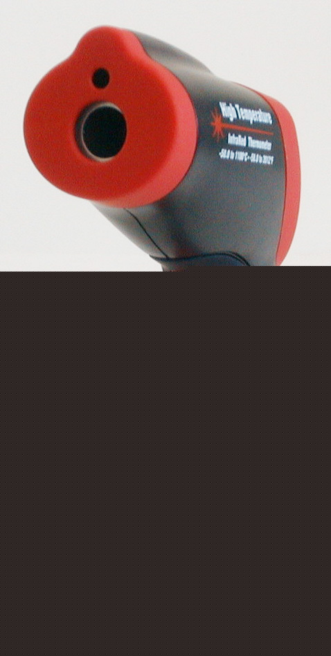 Non-contact ir infrared thermometer 1832 f 16:1 laser 
