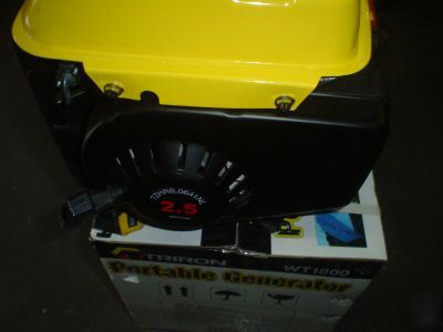 1200 watt gasoline portable generator - very quiet