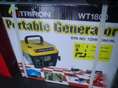 1200 watt gasoline portable generator - very quiet