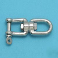 Eye & jaw swivels 316 stainless steel 5/16