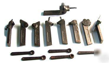 J.h. williams / armstrong lathe tool set ~ vintage set