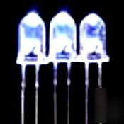 100 *10000MCD 5MM white led lamp ultra bright